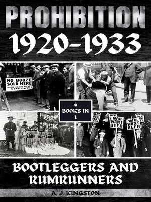 cover image of Prohibition 1920-1933